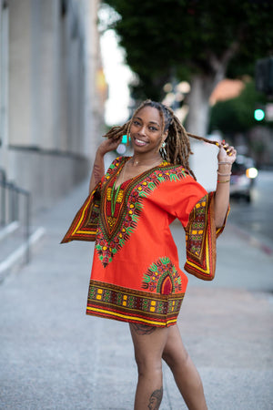 Dashiki Angel Wing Sleeves