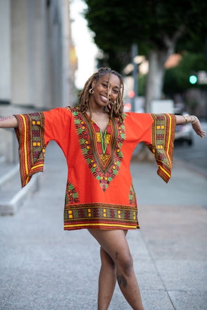 Dashiki Angel Wing Sleeves