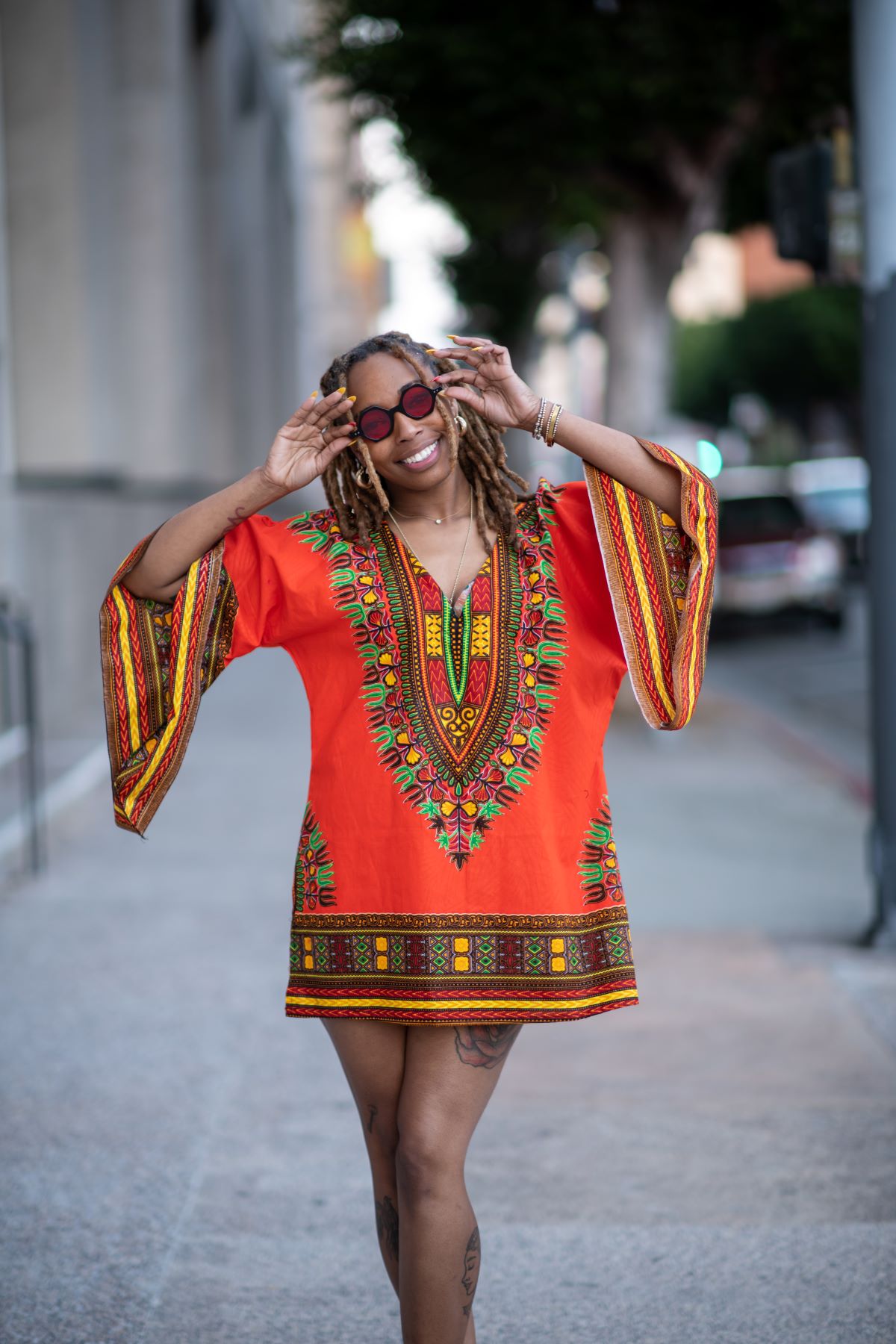 Dashiki Angel Wing Sleeves