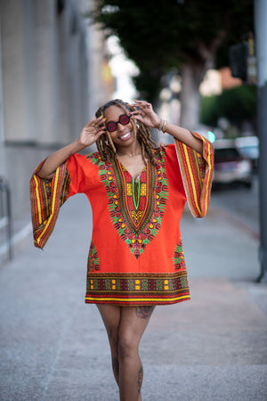 Dashiki Angel Wing Sleeves